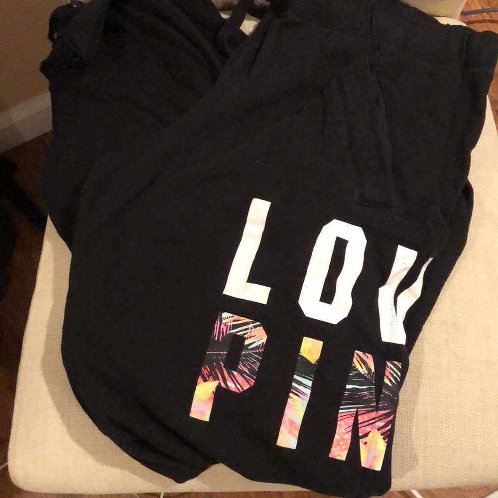 PINK VS sweatpants size XS